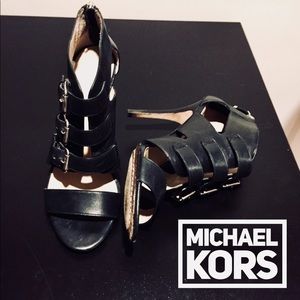 Michael Kors | Buckle Open Toe Heels